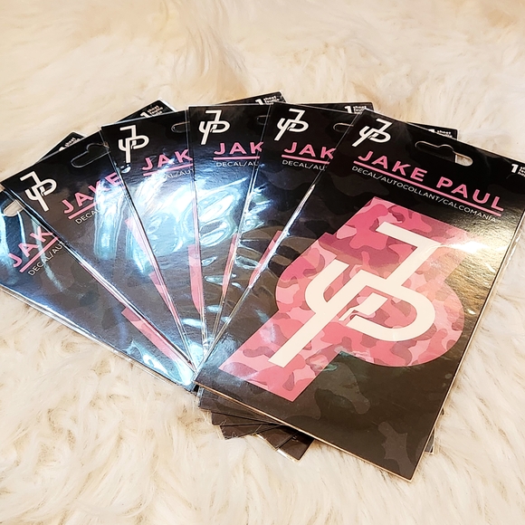 NWT Jake Paul Pink Camo Decal – JP Sticker - Picture 4 of 5